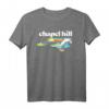 Retro Nature T-Shirt aus North Carolina – Berge, Meer & Wald Design, Perfekt für Outdoor- und Abenteuerliebhaber