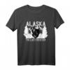 Alaska The Last Frontier Grizzly Bear Nature Outdoor Geschenk T-Shirt für Naturliebhaber und Outdoor-Enthusiasten