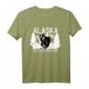 Alaska The Last Frontier Grizzly Bear Nature Outdoor Geschenk T-Shirt für Naturliebhaber und Outdoor-Enthusiasten