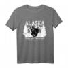 Alaska The Last Frontier Grizzly Bear Nature Outdoor Geschenk T-Shirt für Naturliebhaber und Outdoor-Enthusiasten