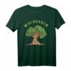 Waldbaden Waldtherapie Natur T-Shirt - Geschenkidee für Achtsamkeitstrainer & Waldliebhaber zur Erholung im Laubwald