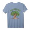 Waldbaden Waldtherapie Natur T-Shirt - Geschenkidee für Achtsamkeitstrainer & Waldliebhaber zur Erholung im Laubwald