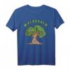 Waldbaden Waldtherapie Natur T-Shirt - Geschenkidee für Achtsamkeitstrainer & Waldliebhaber zur Erholung im Laubwald