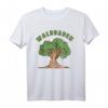 Waldbaden Waldtherapie Natur T-Shirt - Geschenkidee für Achtsamkeitstrainer & Waldliebhaber zur Erholung im Laubwald