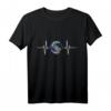 Planet Erde Herzschlag T-Shirt – Für Naturliebhaber, Klimaschutz und Umweltbewusstsein, ideales Geschenk für Familie und Freunde