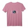 Planet Erde Herzschlag T-Shirt – Für Naturliebhaber, Klimaschutz und Umweltbewusstsein, ideales Geschenk für Familie und Freunde