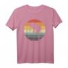 Capybara Sunset Retro Vintage 70s Animal Lover T-Shirt – Unique Gift for Nature & Animal Fans, Perfect for Birthdays & Holidays