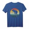 Capybara Sunset Retro Vintage 70s Animal Lover T-Shirt – Unique Gift for Nature & Animal Fans, Perfect for Birthdays & Holidays