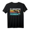 St Augustine Vintage Florida Nature & Outdoors Retro Graphic T-Shirt – Perfektes Geschenk für Natur- und Beach-Liebhaber, Urlauber & Retro Fans