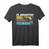 St Augustine Vintage Florida Nature & Outdoors Retro Graphic T-Shirt – Perfektes Geschenk für Natur- und Beach-Liebhaber, Urlauber & Retro Fans