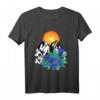 Wald Enzian Berge Wandern Klettern Sonnenuntergang Natur T-Shirt – Perfekt für Wanderer, Kletterer & Naturfreunde