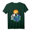 Wald Enzian Berge Wandern Klettern Sonnenuntergang Natur T-Shirt – Perfekt für Wanderer, Kletterer & Naturfreunde