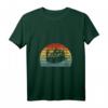 Damen Vintage Retro Campervan T-Shirt mit V-Ausschnitt - Lustiges Camping- und Wohnmobiloutfit für Camperinnen & Campingplatz-Fans
