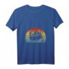 Damen Vintage Retro Campervan T-Shirt mit V-Ausschnitt - Lustiges Camping- und Wohnmobiloutfit für Camperinnen & Campingplatz-Fans