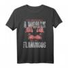 Geschenkidee Frauen Damen Tiermotiv Flamingo T-Shirt – Perfekt für Vogel- und Flamingo-Liebhaber zu Weihnachten, Muttertag & Geburtstag