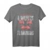 Geschenkidee Frauen Damen Tiermotiv Flamingo T-Shirt – Perfekt für Vogel- und Flamingo-Liebhaber zu Weihnachten, Muttertag & Geburtstag