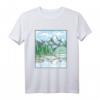 Berg Wald See Natur Landschaft T-Shirt – Schönes Naturdesign, klassisch geschnitten, ideal für Naturliebhaber und Outdoor-Aktivitäten