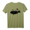 Barsch Wald T-Shirt für Angler & Naturliebhaber – Perfektes Geschenk für Fischer, Outdoor- und Naturfans