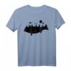 Barsch Wald T-Shirt für Angler & Naturliebhaber – Perfektes Geschenk für Fischer, Outdoor- und Naturfans