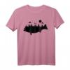 Barsch Wald T-Shirt für Angler & Naturliebhaber – Perfektes Geschenk für Fischer, Outdoor- und Naturfans