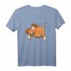 Rennendes Wildschwein T-Shirt I Wutz I Schweinchen Geschenk – Lustiges Tierisches T-Shirt für Jäger, Naturfreunde und Schweineliebhaber