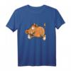 Rennendes Wildschwein T-Shirt I Wutz I Schweinchen Geschenk – Lustiges Tierisches T-Shirt für Jäger, Naturfreunde und Schweineliebhaber