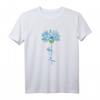 Faith Cornflower Centaurea Ästhetisches Kunst Natur Cottagecore T-Shirt für Blumenliebhaber, Gärtner & Naturfreunde