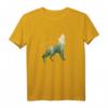 Wolf Tier T-Shirt in Vintage Farben – Perfektes Geschenk für Natur- und Tierliebhaber, Outdoor-Fans und Naturschützer