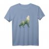 Wolf Tier T-Shirt in Vintage Farben – Perfektes Geschenk für Natur- und Tierliebhaber, Outdoor-Fans und Naturschützer