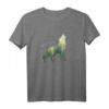 Wolf Tier T-Shirt in Vintage Farben – Perfektes Geschenk für Natur- und Tierliebhaber, Outdoor-Fans und Naturschützer