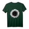 Schwarzes Sonnenblumen T-Shirt mit Naturmotiv - Klassisch geschnitten, langlebig & perfekt für Blumen- und Naturliebhaber