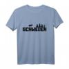 Schweden Natur Fjorde Geschenk - Wikinger & Germanen T-Shirt für Schweden-Urlauber, Natur- und Elchliebhaber