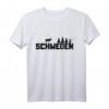 Schweden Natur Fjorde Geschenk - Wikinger & Germanen T-Shirt für Schweden-Urlauber, Natur- und Elchliebhaber