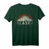 Retro Alaska T-Shirt – Liebe für Natur, Wildnis und Gletscher des 49. Bundesstaates der USA