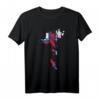 Färöer Inseln Umriss Silhouette Flagge T-Shirt – Perfekt für Natur- und Skandinavien-Liebhaber, Urlaub & Reise Geschenk