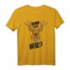 BORN To Be WALD I Hirschjagd - Natur- und Waldliebhaber T-Shirt, ideales Geschenk für Jäger, Tier- und Wildtierfans