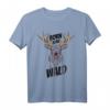 BORN To Be WALD I Hirschjagd - Natur- und Waldliebhaber T-Shirt, ideales Geschenk für Jäger, Tier- und Wildtierfans