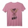 BORN To Be WALD I Hirschjagd - Natur- und Waldliebhaber T-Shirt, ideales Geschenk für Jäger, Tier- und Wildtierfans