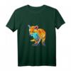 Fuchs Motiv T-Shirt mit schlauem Fuchs Design - Waldtier und Naturmotive, Klassisch geschnitten