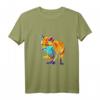 Fuchs Motiv T-Shirt mit schlauem Fuchs Design - Waldtier und Naturmotive, Klassisch geschnitten