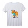 Fuchs Motiv T-Shirt mit schlauem Fuchs Design - Waldtier und Naturmotive, Klassisch geschnitten