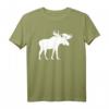 Elch T-Shirt für Wildtier- und Naturfans – Klassisch geschnitten, doppelt genähter Saum