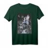 Faecore Fairycore Fairywave T-Shirt mit Magic Nature Design – Klassisch geschnitten, doppelt genähter Saum, perfekt für Fantasy- und Nature-Liebhaber