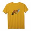 Waldtiere T-Shirt mit Fuchs Motiv – Geschenk für Naturliebhaber, Tierfreunde, Jäger, Wanderer, Biologen und Kinder