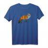 Waldtiere T-Shirt mit Fuchs Motiv – Geschenk für Naturliebhaber, Tierfreunde, Jäger, Wanderer, Biologen und Kinder