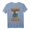 Lustiges Wandern T-Shirt - Wandern ist meine Therapie Spruch Motiv für Naturliebhaber & Outdoor-Fans, ideales Geschenk zu Geburtstag & Weihnachten