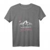 Damen Wander Woman Berg Mädel Outdoor Hobby Geschenk - Frauen Natur T-Shirt mit V-Ausschnitt für Bergsteigerinnen & Wanderliebhaberinnen