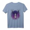Die Natur will dich zurück - Buntes Hirsch Watercolor T-Shirt mit Statement für Freiheit & Natur, perfekt zum Geburtstag