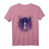 Die Natur will dich zurück - Buntes Hirsch Watercolor T-Shirt mit Statement für Freiheit & Natur, perfekt zum Geburtstag