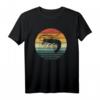 Shrimp Animal Sunset Retro Vintage 70s T-Shirt - Fun Nature Lover Apparel for Holidays & Gifts